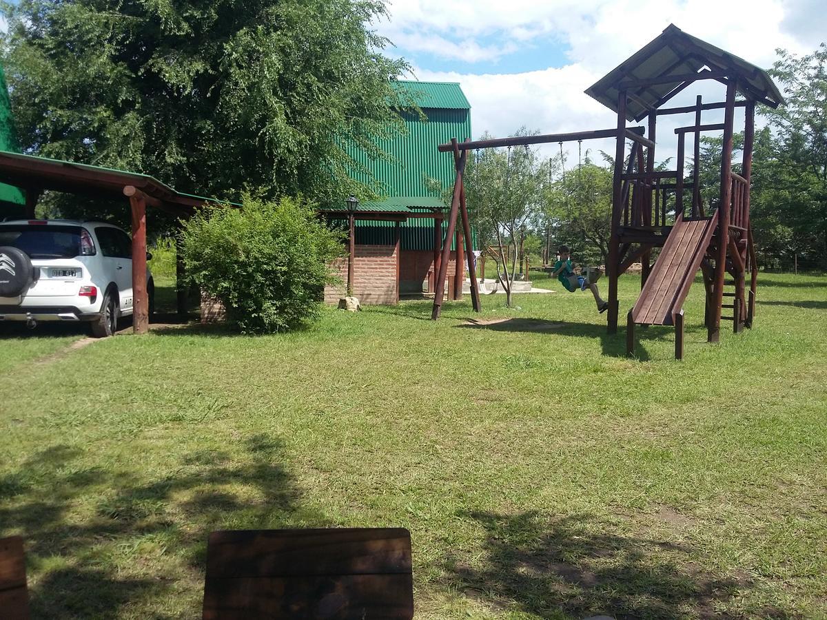 Cabanas Ecos Del Rio Los Reartes Exterior photo
